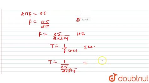 relation between omega and frequency.